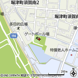 須賀南公園周辺の地図