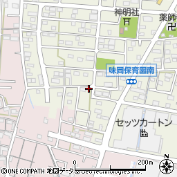 愛知県小牧市文津198周辺の地図