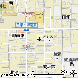 愛知県一宮市三条小辰己1-27周辺の地図