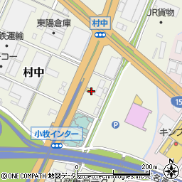 愛知県小牧市村中778周辺の地図