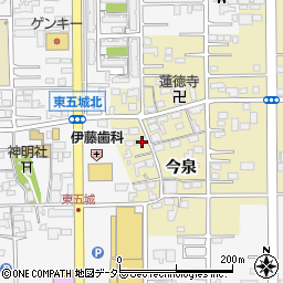 愛知県一宮市三条大平11-1周辺の地図
