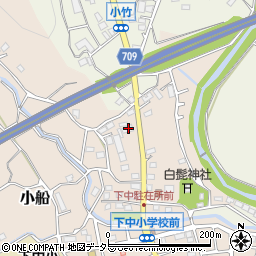 神奈川県小田原市小船638周辺の地図