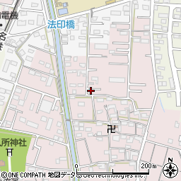 愛知県小牧市東田中2249周辺の地図