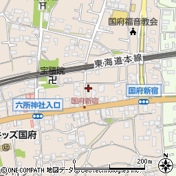 神奈川県中郡大磯町国府新宿462周辺の地図