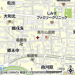 愛知県一宮市大和町馬引郷戌亥2179周辺の地図