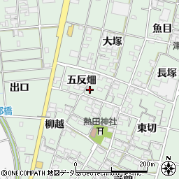 愛知県一宮市千秋町加納馬場長塚2002-1周辺の地図