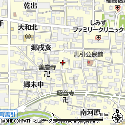 愛知県一宮市大和町馬引郷戌亥2187周辺の地図