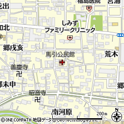 愛知県一宮市大和町馬引郷丑寅2155周辺の地図