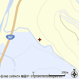 滋賀県高島市朽木村井304周辺の地図