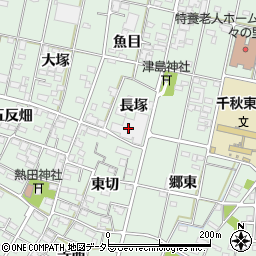 愛知県一宮市千秋町加納馬場長塚1984周辺の地図