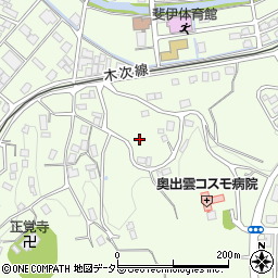 島根県雲南市木次町里方周辺の地図