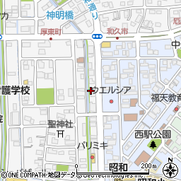 住友生命保険相互会社　京都支社　新福知山支部周辺の地図