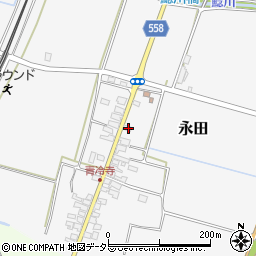 滋賀県高島市永田444周辺の地図