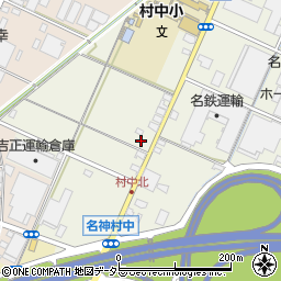 愛知県小牧市村中1005周辺の地図