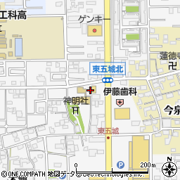 愛知県一宮市東五城南田尾49周辺の地図