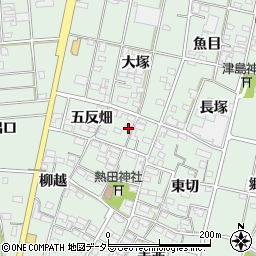 愛知県一宮市千秋町加納馬場長塚2007-1周辺の地図