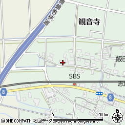 京都府福知山市観音寺564周辺の地図