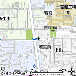 愛知県一宮市東五城若宮7周辺の地図