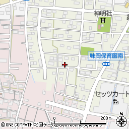 愛知県小牧市文津149周辺の地図
