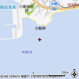 小動岬周辺の地図