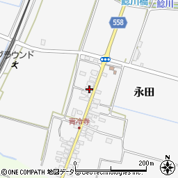 滋賀県高島市永田443周辺の地図