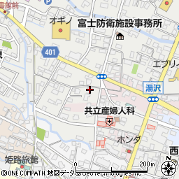 静岡県御殿場市萩原692-8周辺の地図