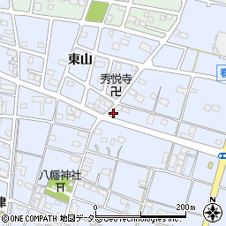 岐阜県羽島市堀津町2443周辺の地図
