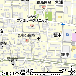愛知県一宮市大和町馬引郷丑寅2148周辺の地図