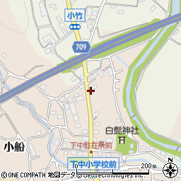 神奈川県小田原市小船681周辺の地図