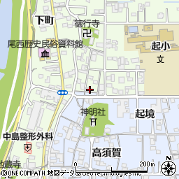 愛知県一宮市起用水東243周辺の地図