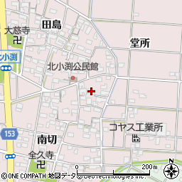 愛知県一宮市北小渕南切1467周辺の地図