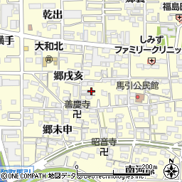 愛知県一宮市大和町馬引郷戌亥2192周辺の地図