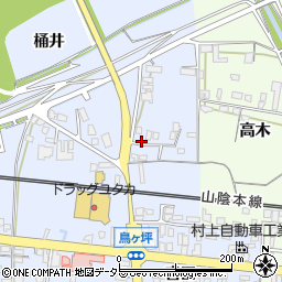 京都府綾部市大島町柳周辺の地図