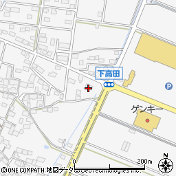 ファミリーマート養老下高田店周辺の地図