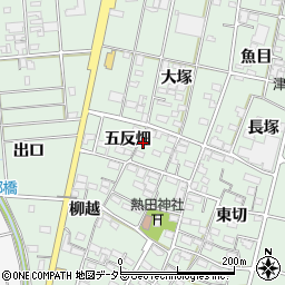 愛知県一宮市千秋町加納馬場長塚2002周辺の地図