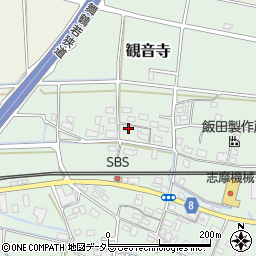 京都府福知山市観音寺553周辺の地図