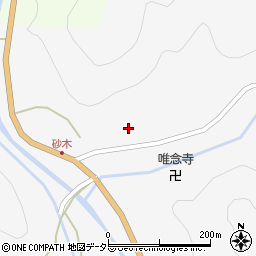 京都府南丹市美山町高野三ノ尾周辺の地図