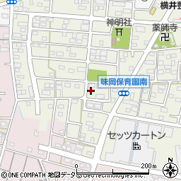 愛知県小牧市文津196周辺の地図