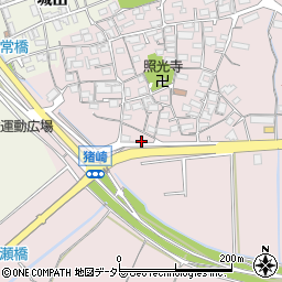 京都府福知山市猪崎734周辺の地図