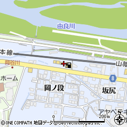 京都府綾部市大島町（南天田井）周辺の地図