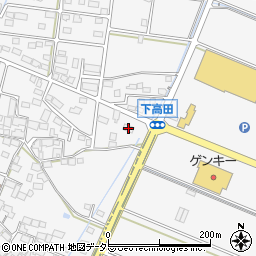 ファミリーマート養老下高田店周辺の地図