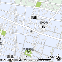 岐阜県羽島市堀津町2162周辺の地図