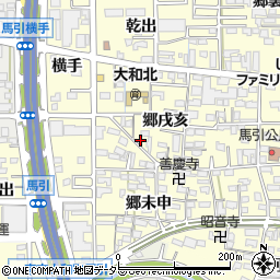 愛知県一宮市大和町馬引郷戌亥2218周辺の地図