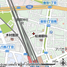 脇田事務所周辺の地図