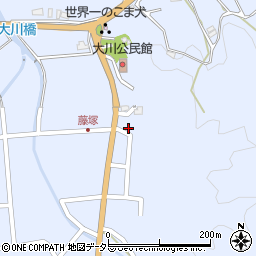 岐阜県瑞浪市陶町大川696周辺の地図