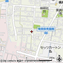 愛知県小牧市文津197周辺の地図