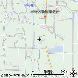 静岡県富士宮市半野390周辺の地図