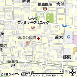 愛知県一宮市大和町馬引郷丑寅2147周辺の地図