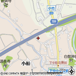 神奈川県小田原市小船612周辺の地図