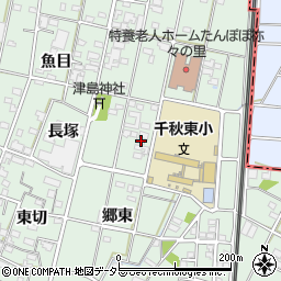 愛知県一宮市千秋町加納馬場松下104周辺の地図